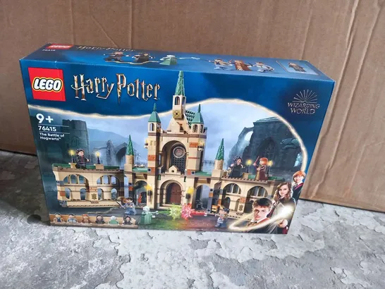 BOXED LEGO HARRY POTTER THE BATTLE OF HOGWARTS 76415