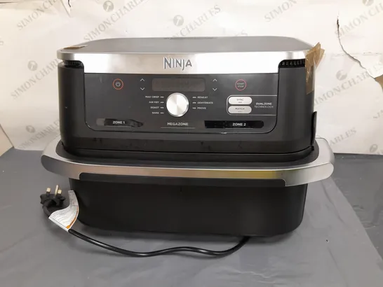 NINJA 10.4L FOODI FLEXDRAWER DUAL AIR FRYER IN BLACK AF500UK