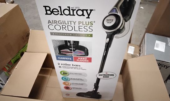 BELDRAY AIRGILITY + CORDLESS VACUUM CLEANER