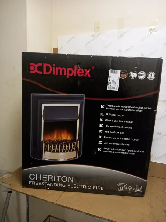 DIMPLEX CHERITON FREE STANDING ELECTRIC FIRE 