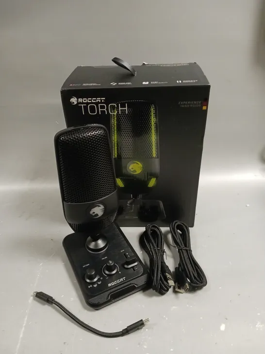 BOXED ROCCAT TORCH STUDIO-GRADE USB MICROPHONE 