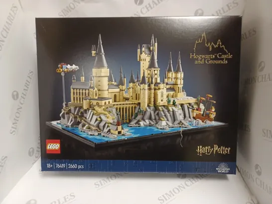 BOXED LEGO HARRY POTTER HOGWARTS CASTLE AND GROUNDS 76419