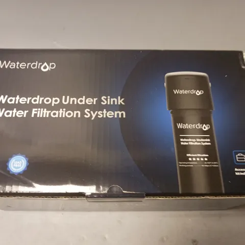 BOXED WEATERDROP UNDER SINK WATER FILTRATION SYSTEM