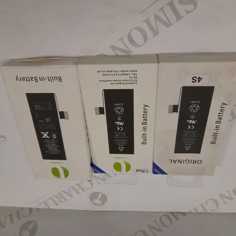 LARGE QUANTITY OF ASSORTED BUILT IN PHONE BATTERIES