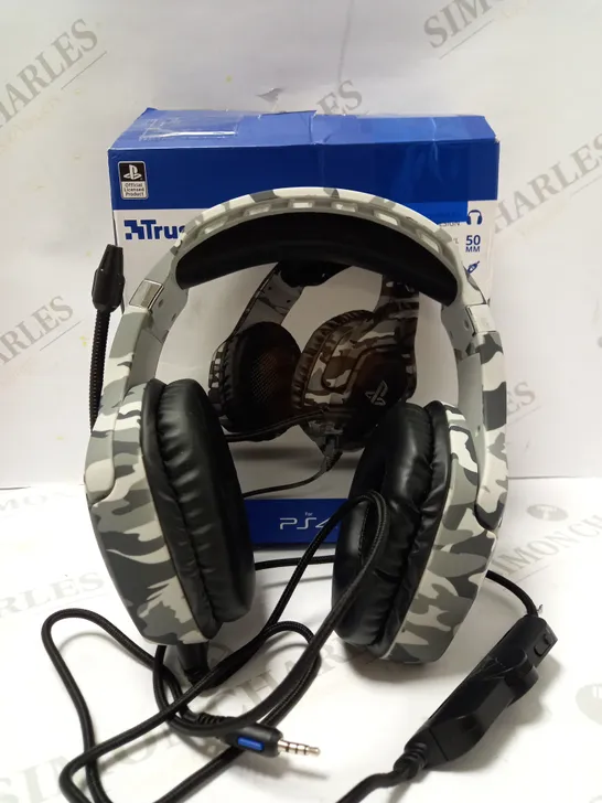 TRUST FORZE-G WIRED GAMING HEADSET FOR PS4