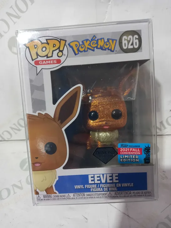 FUNKO POP GAMES DIAMOND COLLECTION POKÉMON 626 - EEVEE VINYL FIGURE