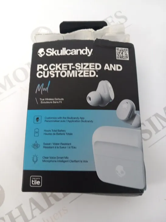 BOXED SKULLCANDY MOD TRUE WIRELESS EARBUDS