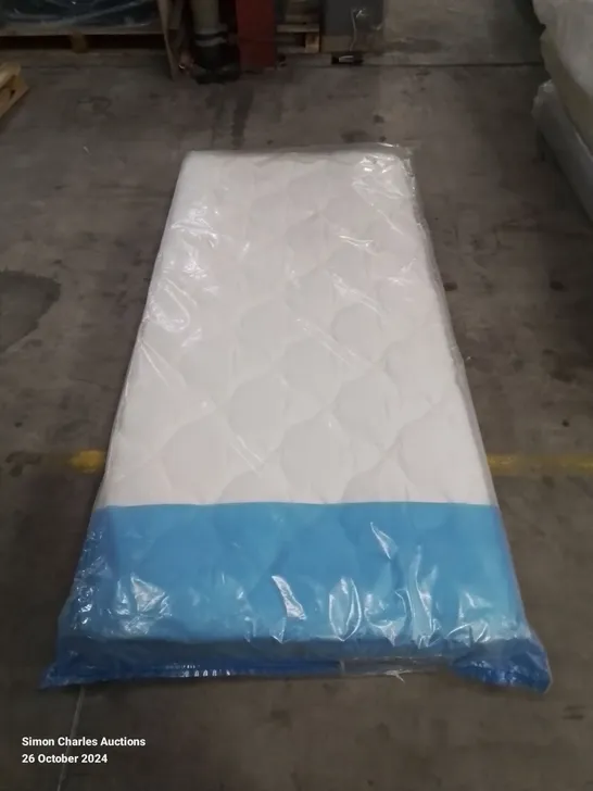 QUALITY BAGGED SINGLE 90cm AIRSPRUNG LUXURY QUILTED MEDIUM MATTRESS RRP £251.1