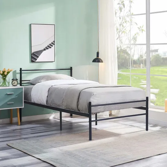 BOXED EDILO SINGLE BED FRAME (1 BOX)