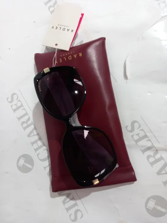 RADLEY LONDON BLACK SUNGLASSES WITH RED CASE