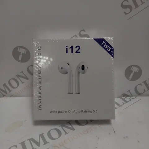 BOXED SEALED TWS I12 TRUE WIRELESS EARPHONES 