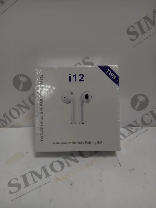 BOXED SEALED TWS I12 TRUE WIRELESS EARPHONES 