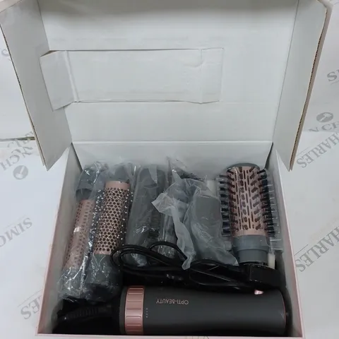 BOXED OPTI-BEAUTY HOT AIR-STYLER WITH ACCESSORIES 