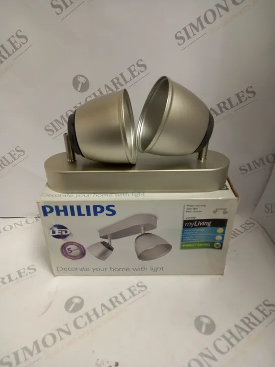 BOXED PHILIPS MYLIVING MATT CHROME SPOT LIGHT