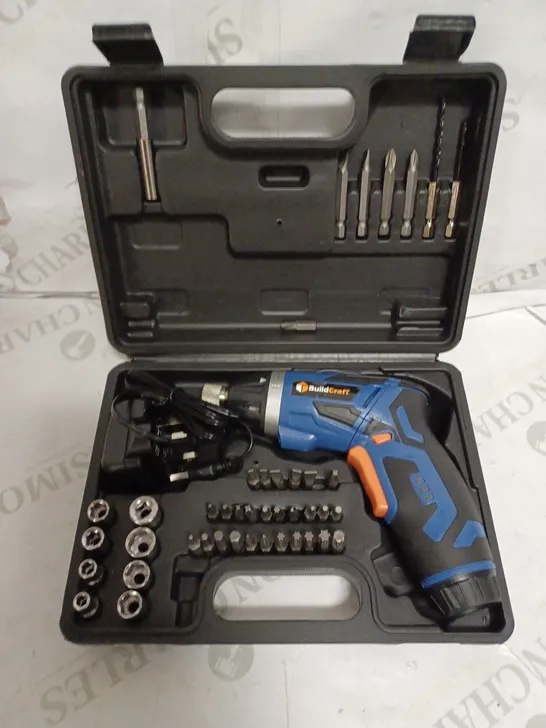 BUILDCRAFT TWIST HANDLE 3.6V SCREWDRIVER SET