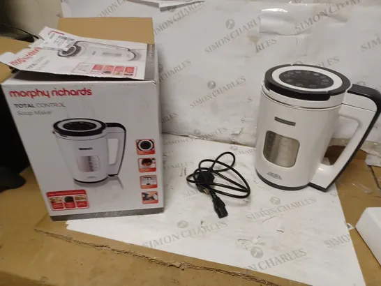 MORPHY RICHARDS TOTAL CONTROL SOUP MAKER