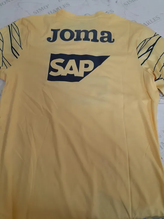 JOMA TSG 1899 HOFFENHEIM FOOTBALL CLUB SHIRT - LARGE