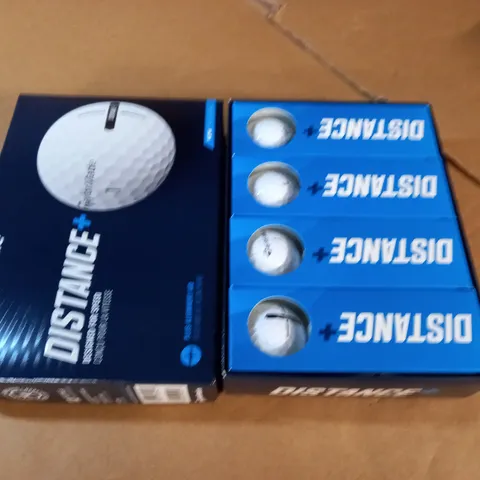 TAILORMADE DISTANCE+ SET OF 12 GOLF BALLS