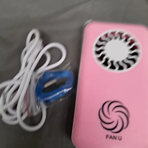 FAN U PORTABLE & RECHARGEABLE FANS 