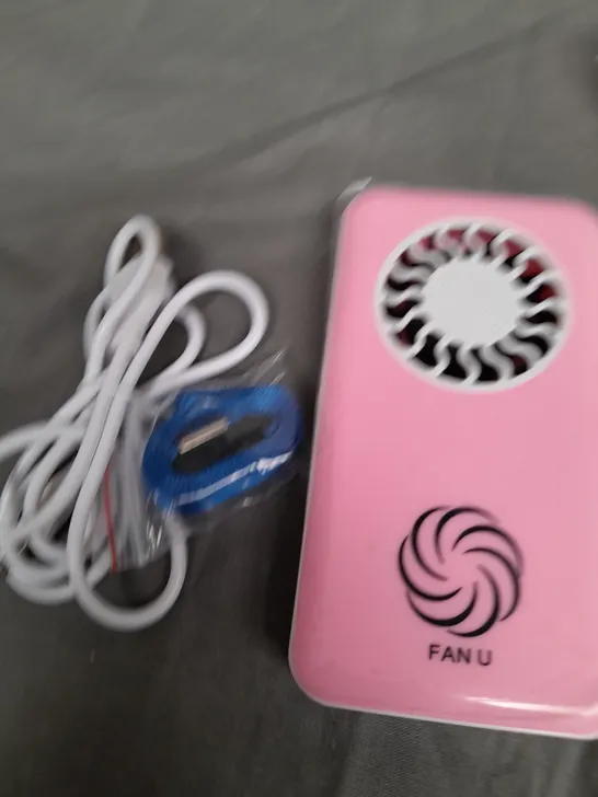 FAN U PORTABLE & RECHARGEABLE FANS 