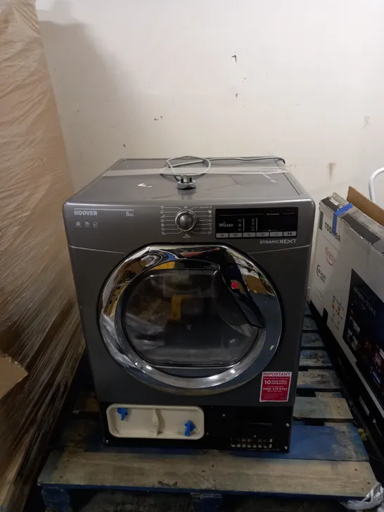 HOOVER DXOC8TCER FREESTANDING CONDENSER TUMBLE DRYER COLLECTION ONLY 