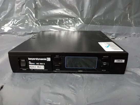 BEYER DYNAMIC OPUS NE 500 S TRUE DIVERSITY RECEIVER IN BLACK