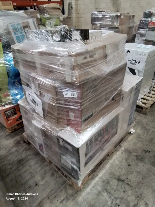 PALLET OF APPROXIMATELY 24 UNPROCESSED RAW RETURN MONITORS TO INCLUDE;