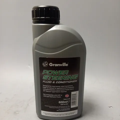 GRANVILLE POWER STEERING FLUID AND CONDITIONER 500ML