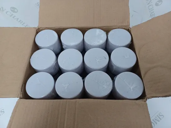 BOXED 400ML SPRAY PAINT METALLIC WHITE 12PCS 