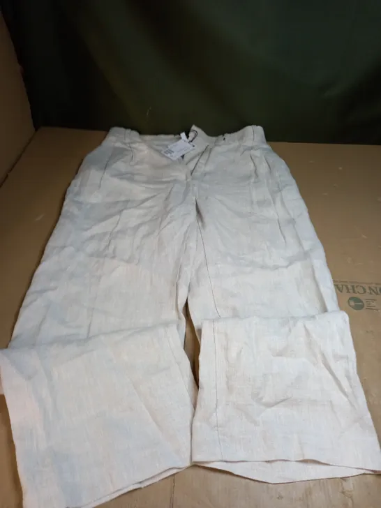 LOS ANGELES ATELIER LINEN TROUSERS SIZE 10