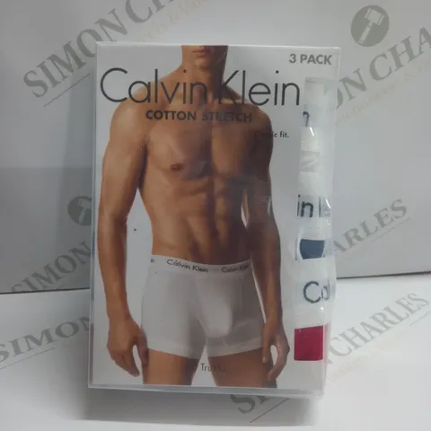 BOX CALVIN KLEIN COTTON STRECH BOXERS 3 PACK - M