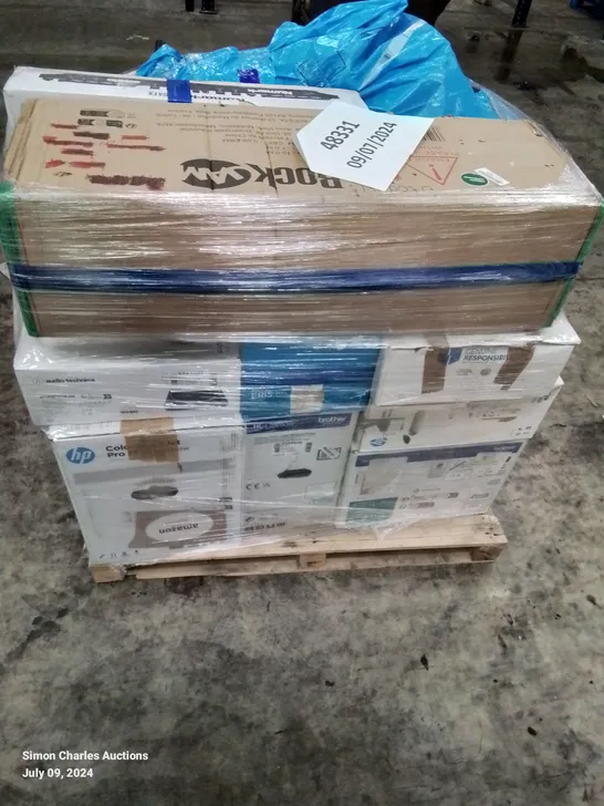 PALLET OF APPROXIMATELY 18 UNPROCESSED RAW RETURN HOUSEHOLD AND ELECTRICAL GOODS TO INCLUDE;