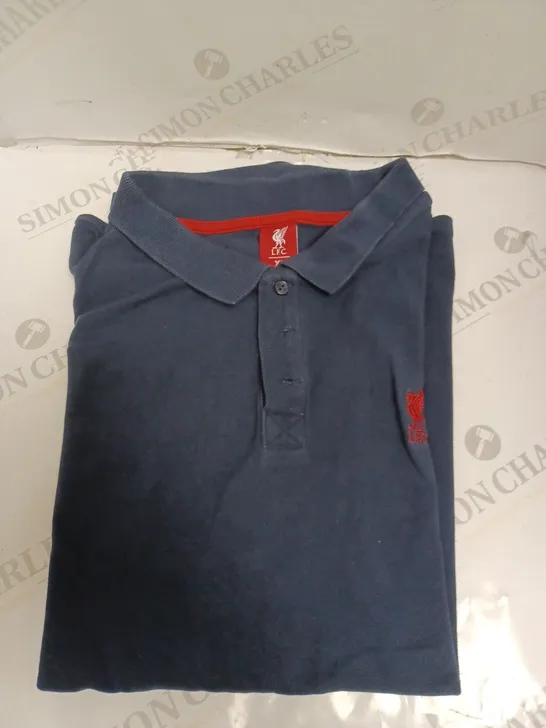 LIVERPOOL F.C POLO - NAVY - XL. 