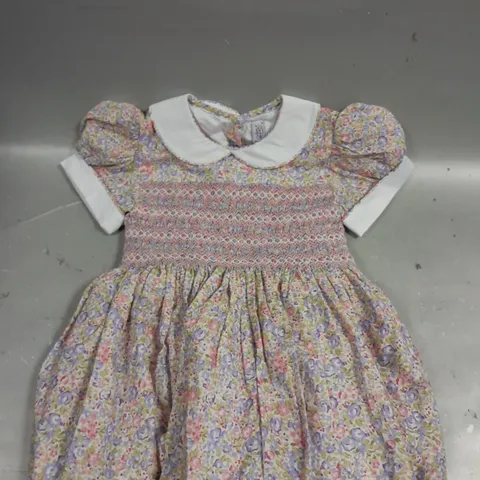 LAVENDER & LACE CHILDRENS FULL LENGTH FLORAL DRESS - SIZE UNSPECIFIED 