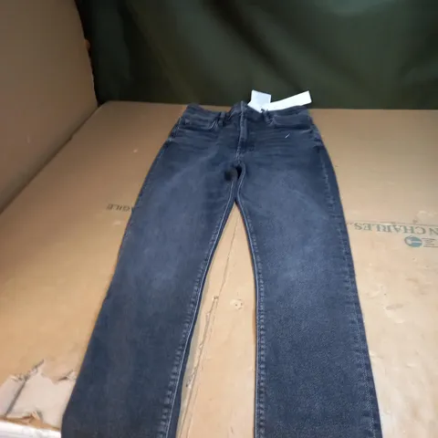 ZARA GREY DENIM JEANS SIZE 12