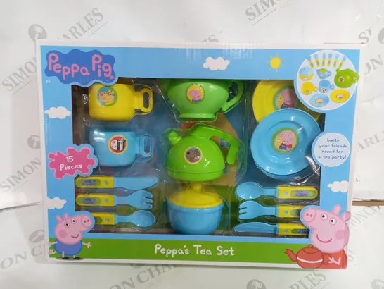 BOXED PEPPA PIG PEGGA'S TEA SET