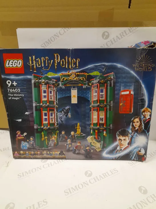 BOXED LEGO HARRY POTTER MINISTRY OF MAGIC (76403 SET) RRP £90