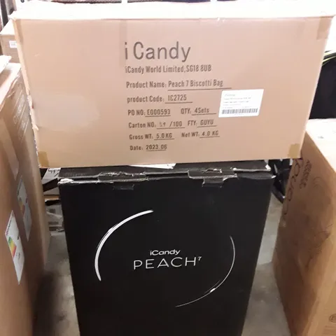 BOXED ICANDY PEACH7 COMBO & BAG - BISCOTTI (2 BOXES)