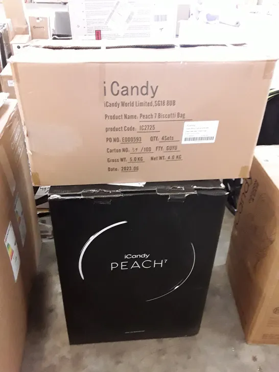 BOXED ICANDY PEACH7 COMBO & BAG - BISCOTTI (2 BOXES)