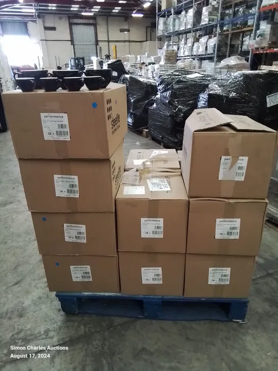 PALLET CONTAINING APPROXIMATELY 200 3OZ COFFEE CUPS AND 120 12OZ COFFEE CUPS