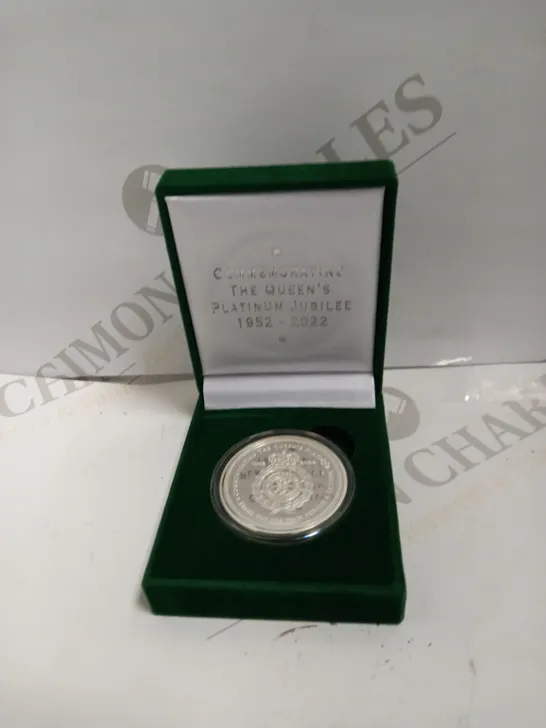 ASSOCIATION OF AMBULANCE CHIEF EXECUTIVES QUEENS PLATINUM JUBILEE COIN