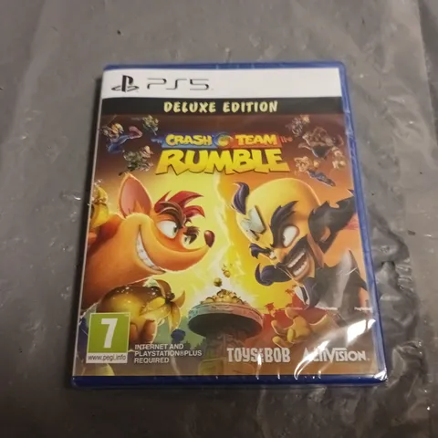 SEALED CRASH TEAM RUMBLE DELUXE EDITION PS5 GAME