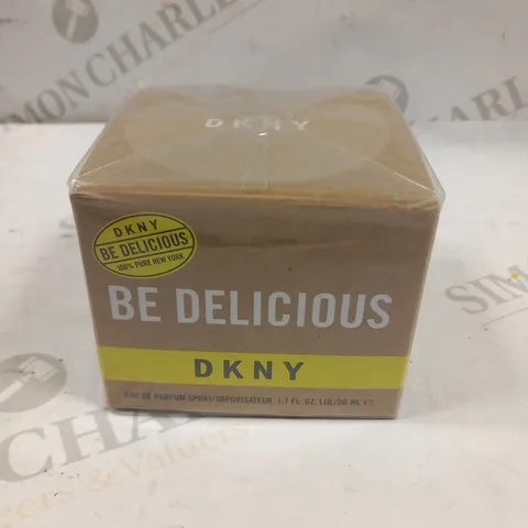 BOXED AND SEALED BE DELICIOUS DKNY EAU DE PARFUM 50ML