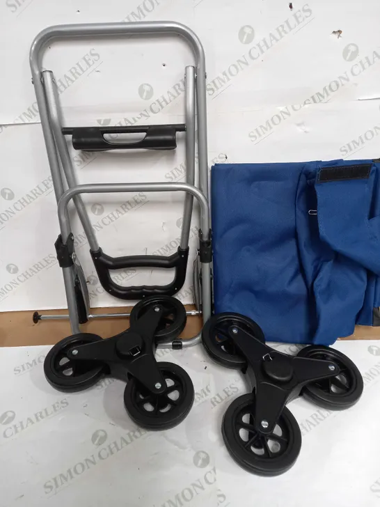 LOCK 'N LOCK INSULATED SHOPPING TROLLEY CART, NAVY