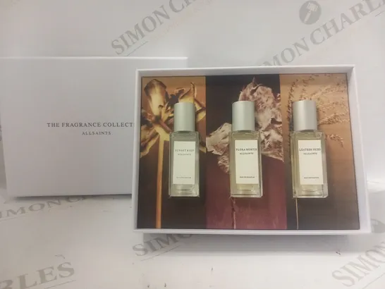 BOXED ALL SAINTS FRAGRANCE COLLECTION