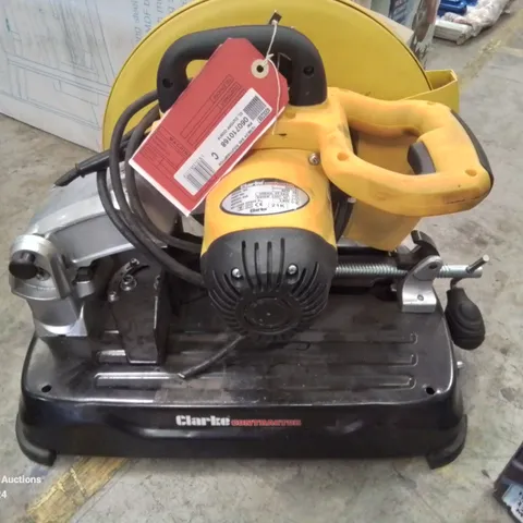 CLARKE YELLOW CHOP SAW (UNTESTED)