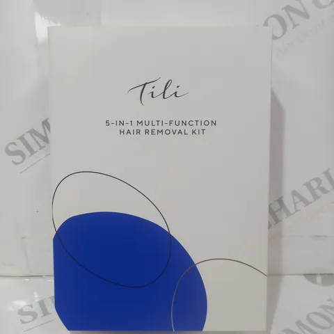 BOXED TILI 5-IN-1 MULTI-FUNCTION HAIR REMOVAL KIT - NAVY