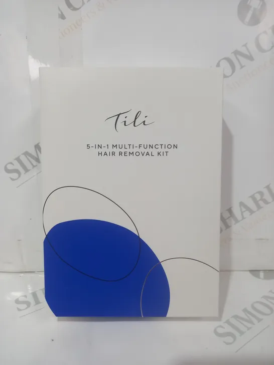 BOXED TILI 5-IN-1 MULTI-FUNCTION HAIR REMOVAL KIT - NAVY