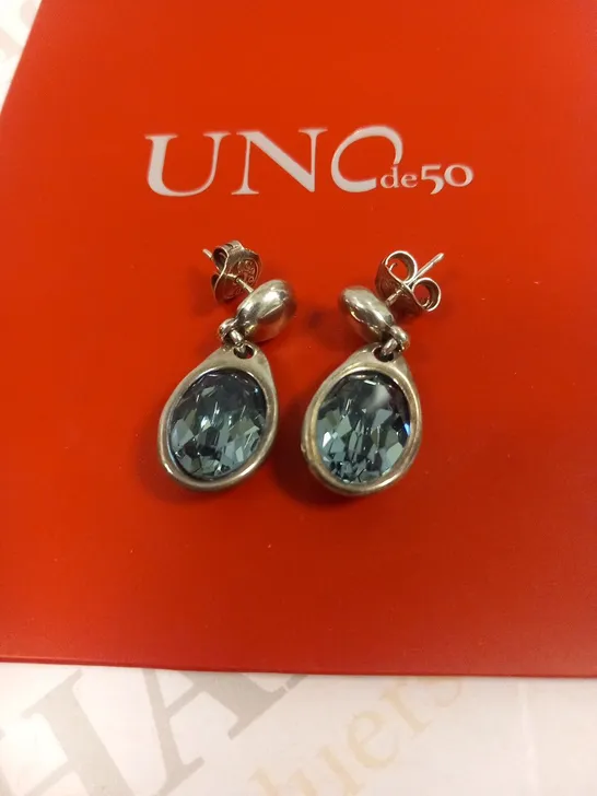 BAGGED UNO DE 50 LONG EARRINGS SWAROVSKI RRP £69