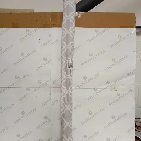 TRELLIS PRINTED BLACKOUT ROLLER BLIND 120X140